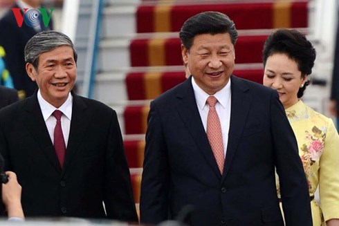 Lễ đón trọng thể Tổng Bí thư, Chủ tịch nước Trung Quốc Tập Cận Bình