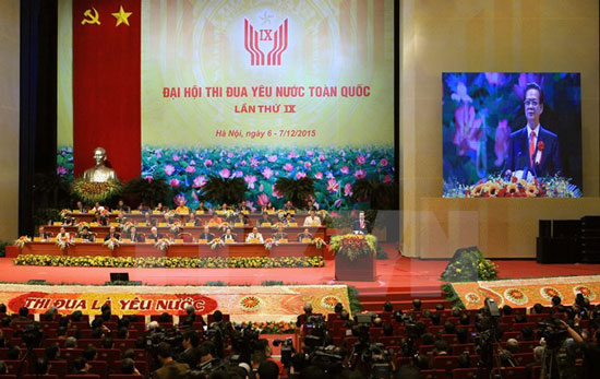 Khai mạc trọng thể Đại hội thi đua yêu nước toàn quốc lần thứ IX
