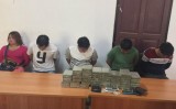 Bắt 5 người Lào đưa 60 bánh heroin vào Việt Nam tiêu thụ