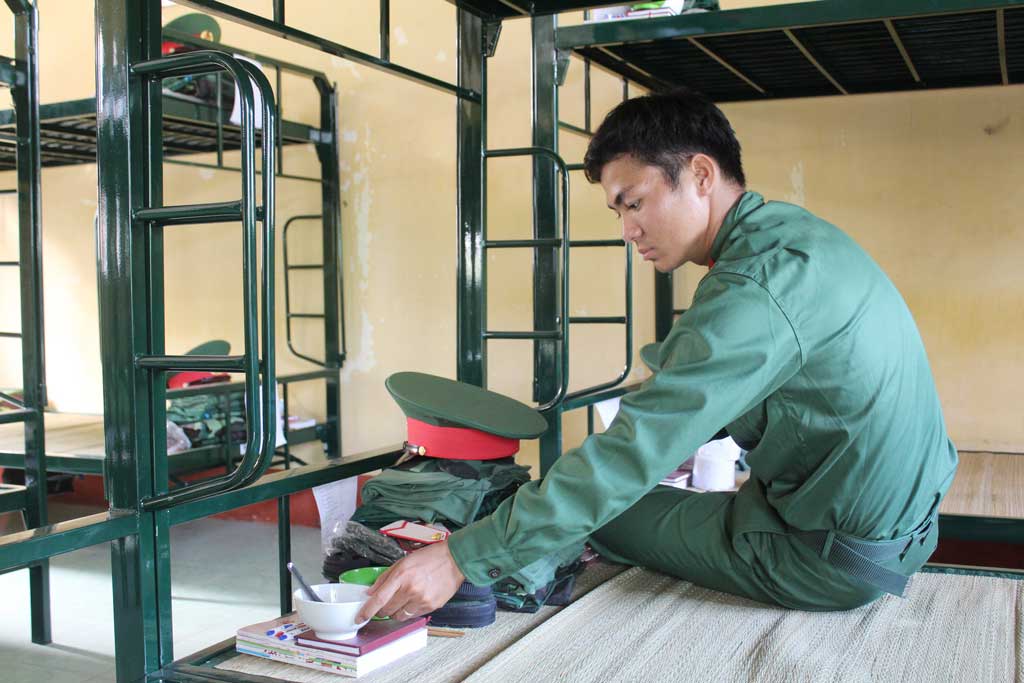 Lực lượng vũ trang Long An: Tiếp nhận quân năm 2016