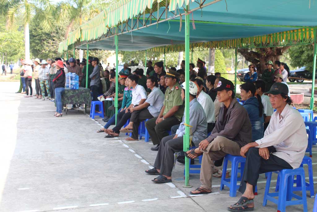 Lực lượng vũ trang Long An: Tiếp nhận quân năm 2016