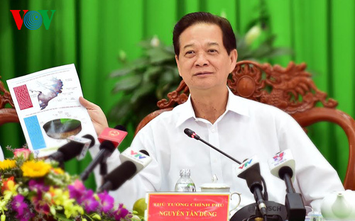 Thủ tướng: Cấp ngay 137 tỷ cho 9 tỉnh bị thiệt hại do xâm nhập mặn