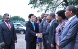 Chủ tịch nước hội đàm với Tổng thống Mozambique
