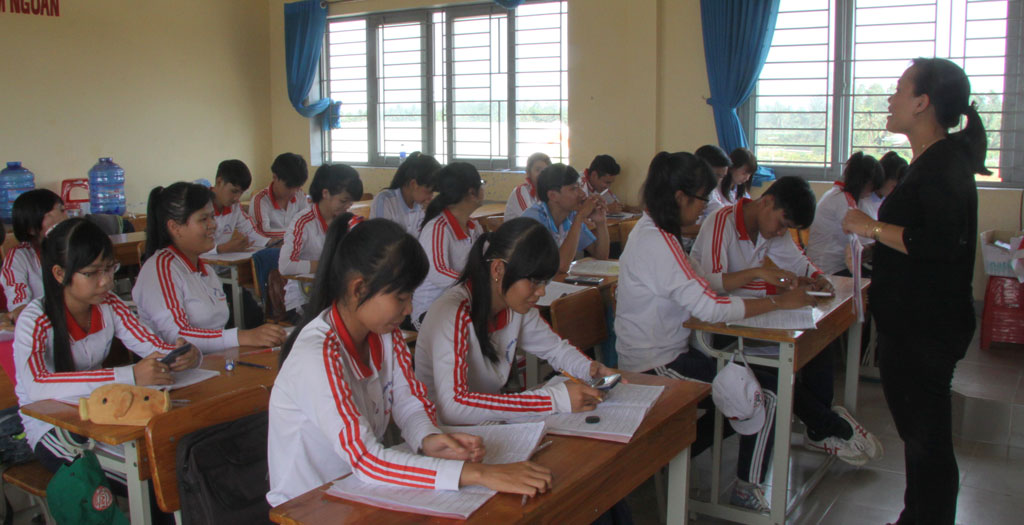 Tất bật công tác chuẩn bị kỳ thi THPT quốc gia 2016