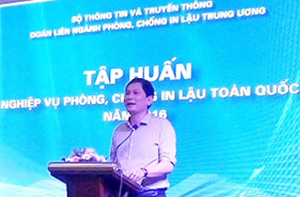 Tập huấn nghiệp vụ phòng, chống in lậu