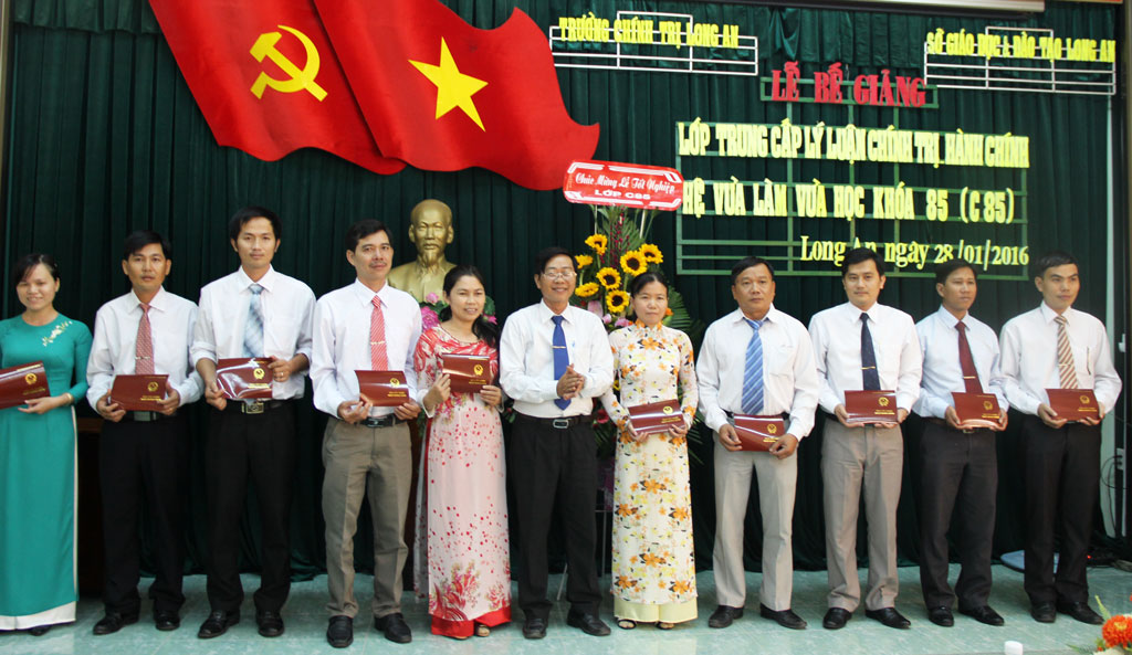 Trường Chính trị Long An: Tiếp bước trên con đường phát triển