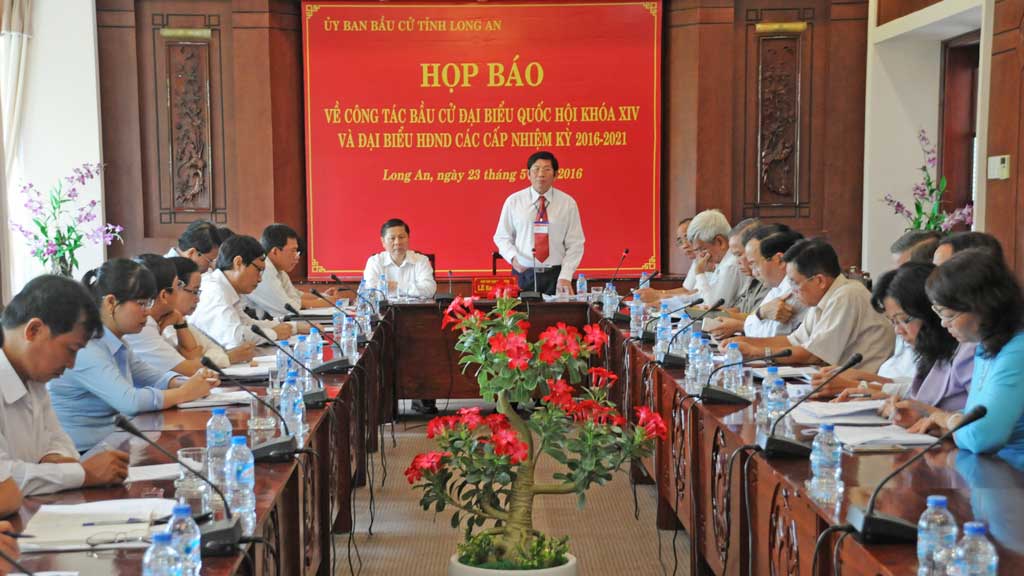 Long An cuộc bầu cử đại biểu Quốc hội khóa XIV và đại biểu HĐND các cấp nhiệm kỳ 2016-2021 thành công tốt đẹp
