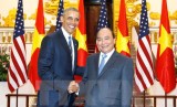 Thủ tướng Nguyễn Xuân Phúc gặp Tổng thống Hoa Kỳ Barack Obama