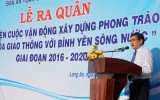 Long An: Ra quân thực hiện “Văn hóa giao thông với bình yên sông nước” giai đoạn 2016-2020