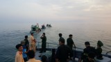180 tháng tù cho nhóm người bắt giữ công an, biên phòng Ghe cào Hà Tiên lại bắt giữ công an, chiến sĩ biên phòng