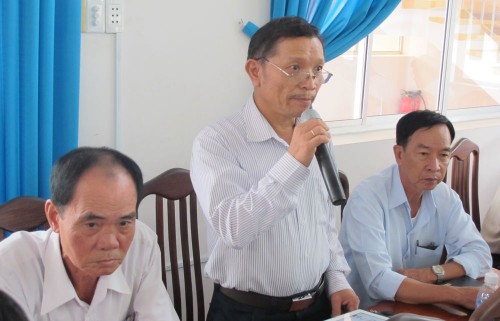 Đoàn ĐBQH tỉnh Long An tiếp xúc cử tri TP. Tân An: Cử tri quan tâm đến nước ngập trong nội thành