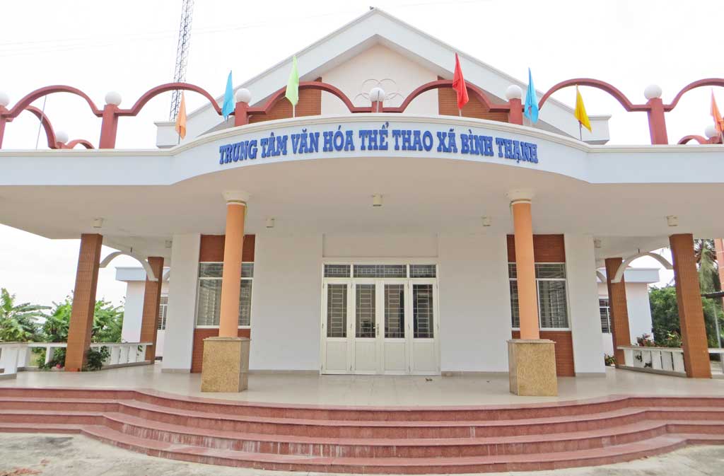 Trung tâm văn hóa - thể thao - học tập cộng đồng cấp xã vẫn chưa hoạt động thường xuyên