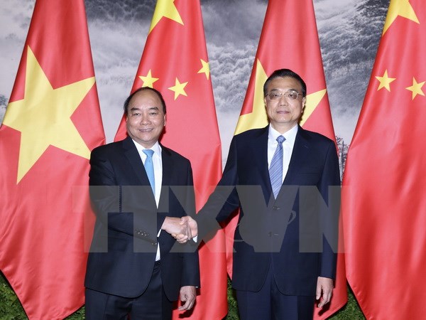Thủ tướng Nguyễn Xuân Phúc hội đàm với Thủ tướng Trung Quốc