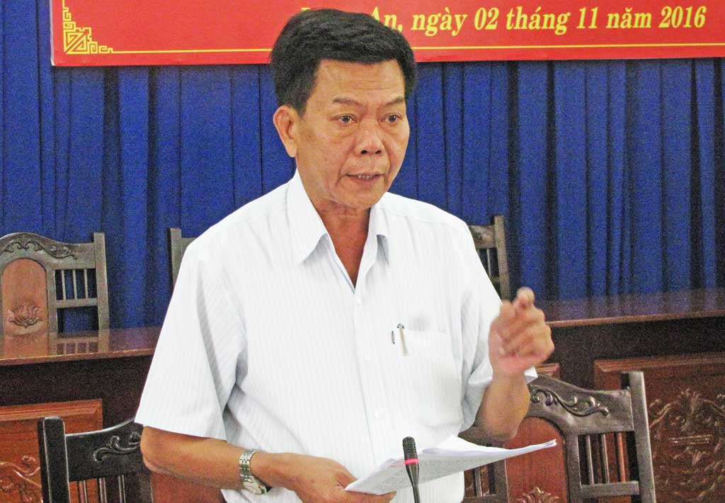 Long An: Tốc độ tăng trưởng kinh tế năm 2016 ước đạt 9%
