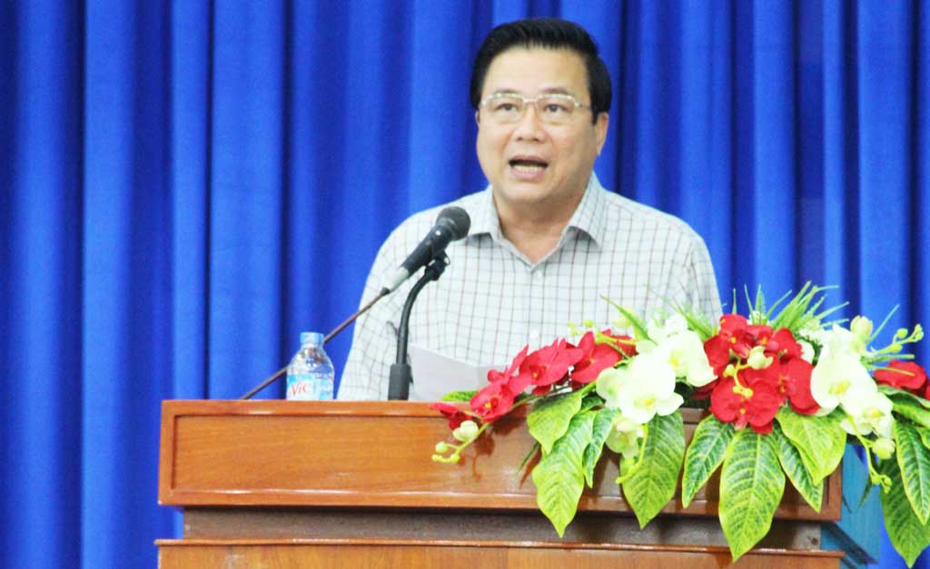 Long An giới thiệu nguồn quy hoạch cán bộ chủ chốt