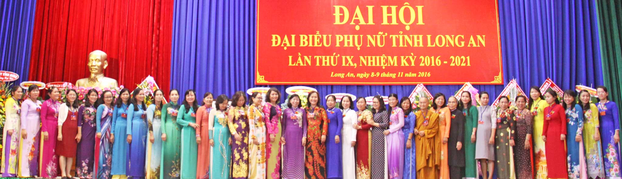 Bà Nguyễn Hồng Mai tái đắc cử chức vụ Chủ tịch Hội LHPN tỉnh Long An