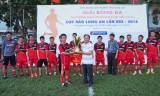Dũng Phong vô địch Giải bóng đá Cúp Báo Long An lần thứ VIII