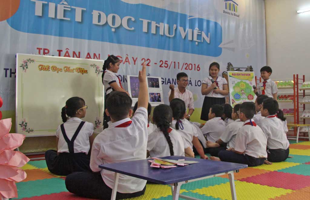 20 giải được trao tại Hội thi Giáo viên dạy giỏi tiết đọc thư viện khu vực phía Nam