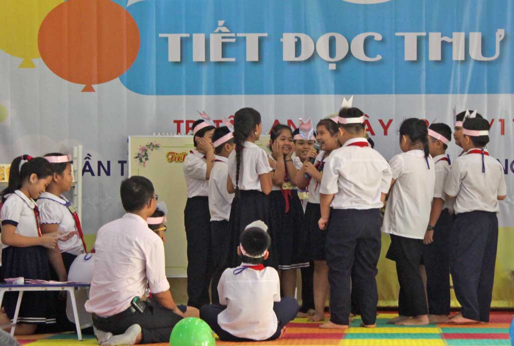 20 giải được trao tại Hội thi Giáo viên dạy giỏi tiết đọc thư viện khu vực phía Nam
