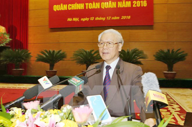 Tổng Bí thư: Quân đội phải tuyệt đối kiên định với lý tưởng XHCN