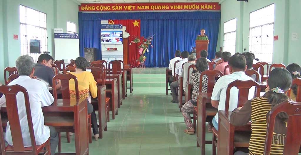 Đức Hòa: Nhân rộng mô hình camera an ninh cho các nhà trọ, nhà nghỉ
