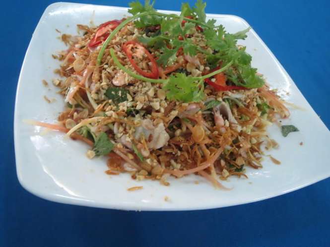 Món quê tép trấu thành món hảo hạng nhà hàng