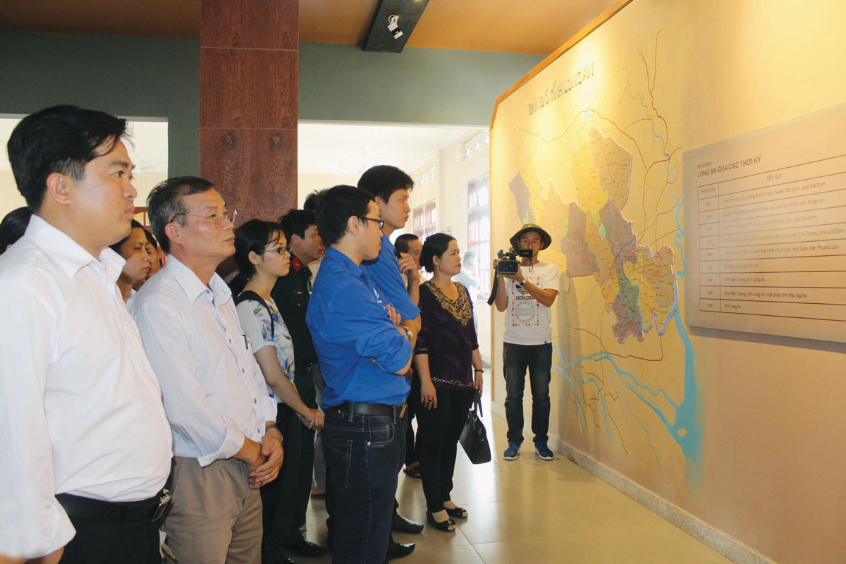 Tìm về lịch sử trên đất Long An