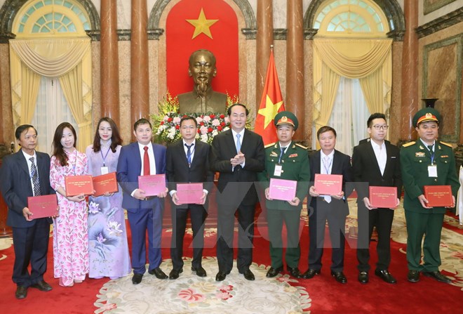 Chủ tịch nước: Nỗ lực xây dựng thương hiệu "Made in Vietnam"