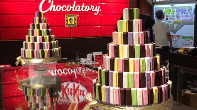Món sushi KitKat độc đáo dành cho ngày lễ Tình yêu Valentine