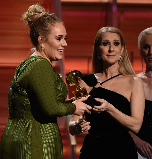Adele xuất sắc giành 3 giải lớn nhất trong đêm trao giải Grammy 2017