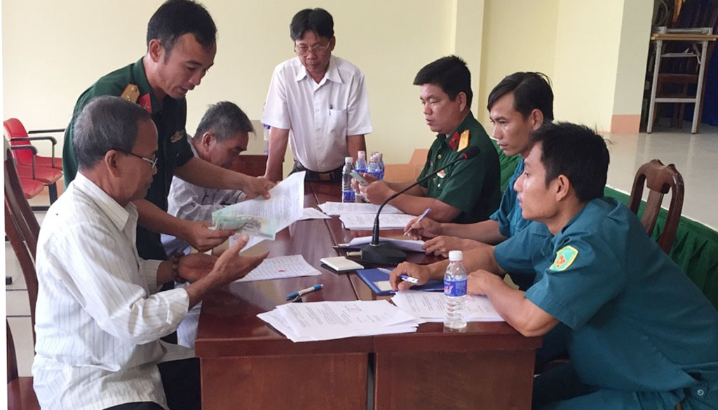 Vĩnh Hưng: 88 người nhận trợ cấp một lần theo Quyết định 49/2015 của Thủ tướng Chính phủ