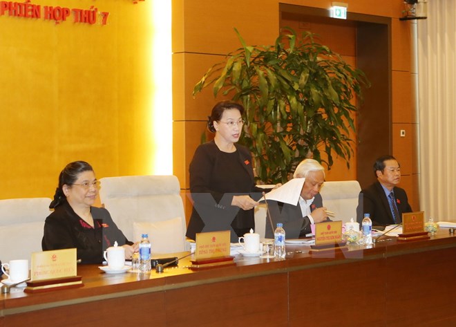 Ủy ban Thường vụ Quốc hội hoàn thành chương trình phiên họp thứ 7
