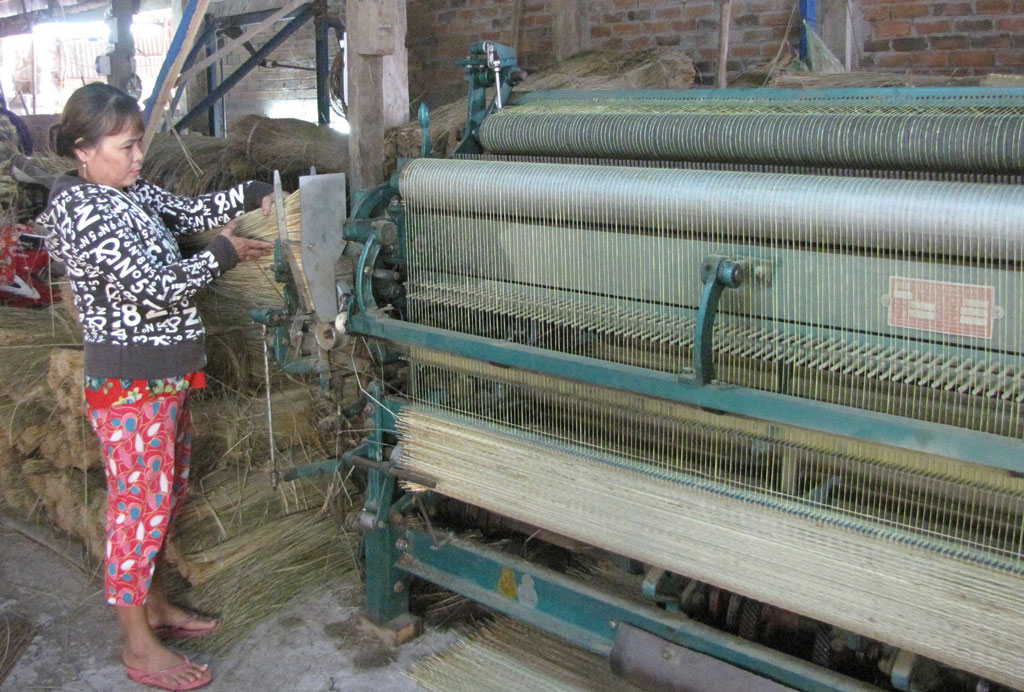 Tân Trụ: Duy trì, phát huy hiệu quả các nghề truyền thống