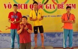 Ngày thi đấu thứ tư giải bơi - lặn vô địch quốc gia bể 25m của đoàn Long An