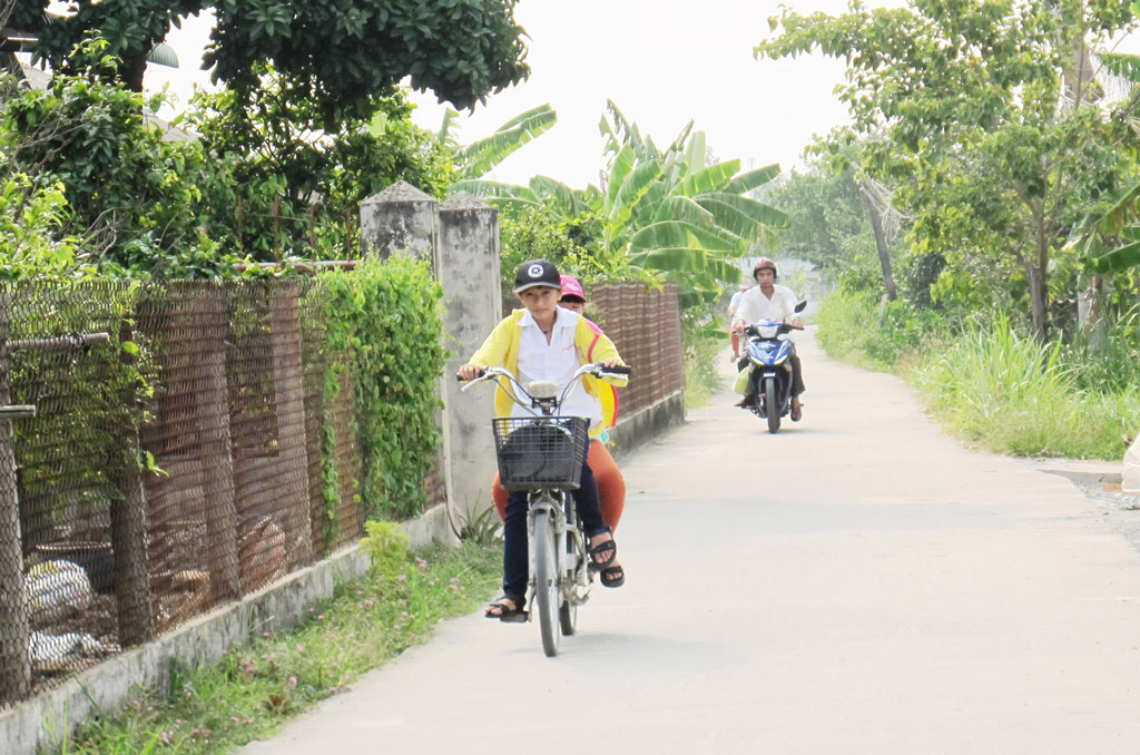 Phụ nữ Nhựt Chánh làm theo gương Bác gắn với nhiệm vụ trọng tâm