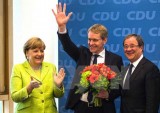 Đảng của Thủ tướng Angela Merkel chiến thắng tại bang chiến địa