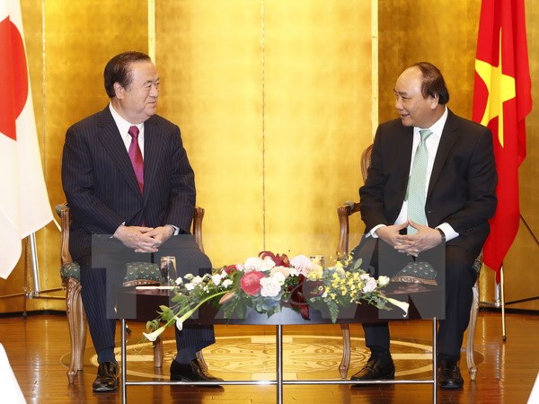 Thủ tướng Nguyễn Xuân Phúc tiếp Thống đốc tỉnh Ibaraki