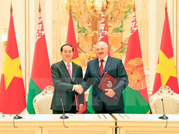 Quan hệ Việt Nam với Belarus và Nga ngày càng phát triển toàn diện