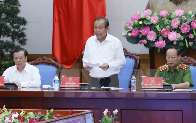 Phó Thủ tướng Trương Hòa Bình: Đánh trúng đối tượng đầu nậu, đầu sỏ