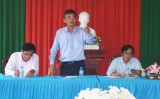 Phó Chủ tịch UBND tỉnh - Phạm Văn Cảnh: Kiểm tra xây dựng nông thôn mới tại xã Hòa Khánh Đông
