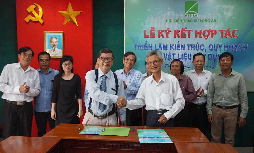 Ký kết triển lãm đồ án kiến trúc, quy hoạch và sử dụng vật liệu xây dựng thân thiện môi trường