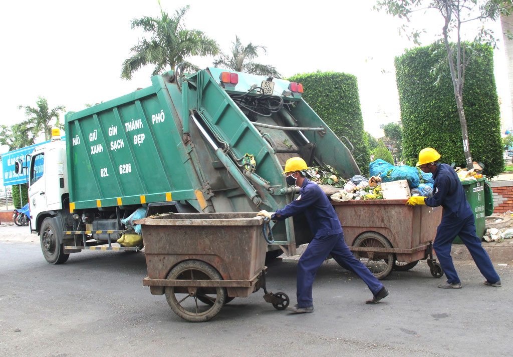 Long An: Tăng cường thu gom, xử lý rác thải
