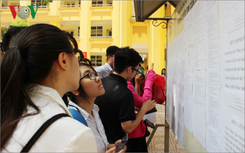 Hôm nay, hoàn tất lọc thí sinh để công bố điểm chuẩn đại học năm 2017