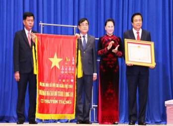 Kỷ niệm 50 năm Ngày tỉnh Long An được phong tặng danh hiệu “Trung dũng kiên cường, toàn dân đánh giặc"