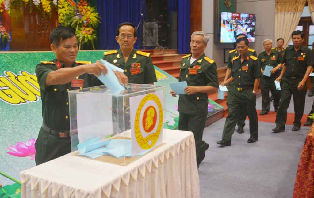 Ông Nguyễn Văn Kìa tái đắc cử Chủ tịch Hội Cựu chiến binh tỉnh Long An nhiệm kỳ 2017-2022