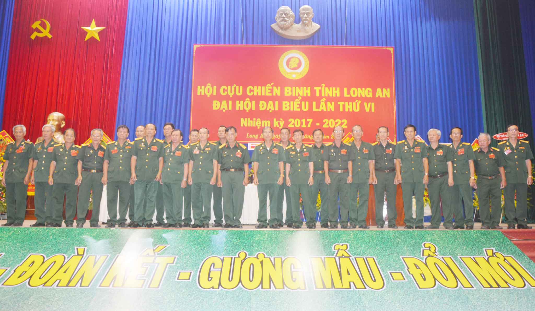 Ông Nguyễn Văn Kìa tái đắc cử Chủ tịch Hội Cựu chiến binh tỉnh Long An nhiệm kỳ 2017-2022