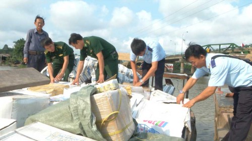Bộ đội Biên phòng - Cục Hải quan phối hợp giữ vững an ninh chính trị