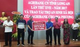 Agribank tài trợ 20 tỉ đồng xây dựng Trường THCS Bình Thành