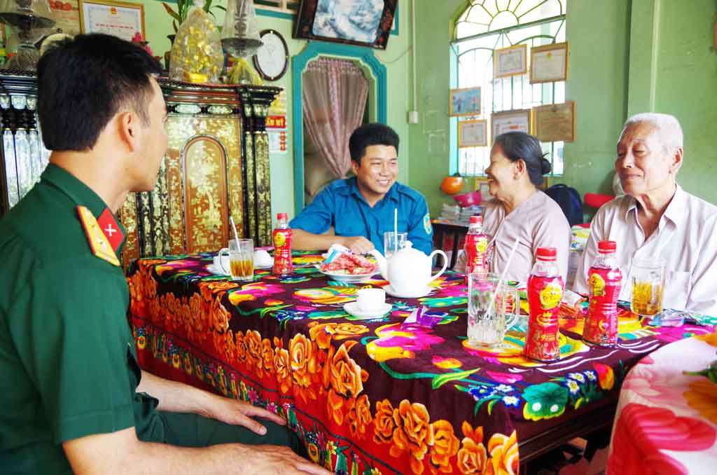 Nữ pháo binh vùng 4 Kiến Tường