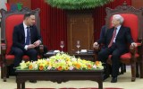 Tổng Bí thư Nguyễn Phú Trọng tiếp Tổng thống Ba Lan